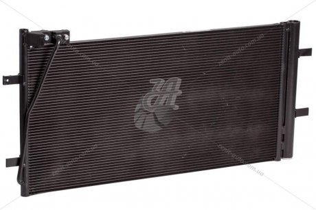 Радиатор кондиционера Audi Q3 (11-) с ресивером МКПП/АКПП LUZAR LRAC 1880 (фото 1)
