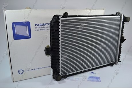 Радиатор охлаждения 3302 /2217 с/о (уши)(алюм-паяный) LUZAR LRc 0302b