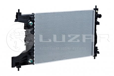 Радиатор охлаждения Cruze 1.6/1.8 (09-) / Astra J (10-) 1.4i / 1.6i / 1.8i АКПП (580*398*16) LUZAR LRc 05153 (фото 1)