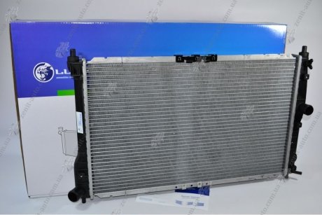Радиатор охлаждения Ланос с конд (алюм-паяный) LUZAR LRc 0561b