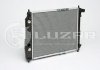 Радиатор охлаждения Авео T200(02-)/Т250(06-) (L=480) АКПП (б/конд) (алюм-паяный) LUZAR LRc CHAv05224 (фото 2)