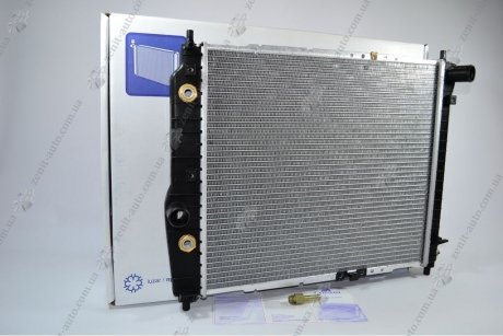 Радиатор охлаждения Авео T200(02-)/Т250(06-) (L=480) АКПП (б/конд) (алюм-паяный) LUZAR LRc CHAv05224 (фото 1)