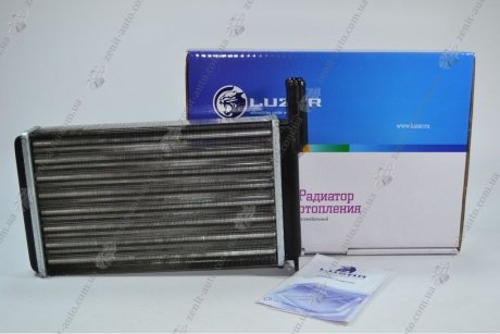 Радиатор отопителя 2108 /1102 (алюм) LUZAR LRh 0108