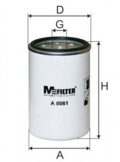 Воздушный фильтр M-FILTER A 8061 (фото 1)
