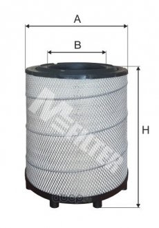 Фільтр повітря (фільтруючий елемент) SCANIA 4, P,G,R,T DC09.108-OSC11.03 05.95- M-FILTER A877 (фото 1)