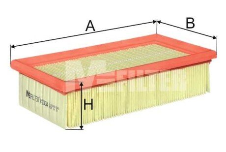 Фото автозапчастини фильтр воздушный M-FILTER K 2004