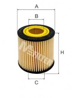 Фільтр оливний (фільтр-патрон) M-FILTER TE4043 (фото 1)