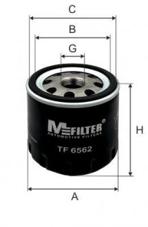 Фільтр оливний M-FILTER TF6562 (фото 1)