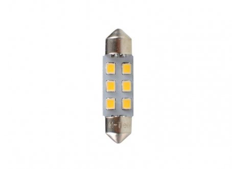 Фото автозапчастини лампочка Basic LED C5W (12 В, 1 Вт, тип гнізда: SV8,5-8, Білий; для авто без CAN-Bus) M-TECH LB028W