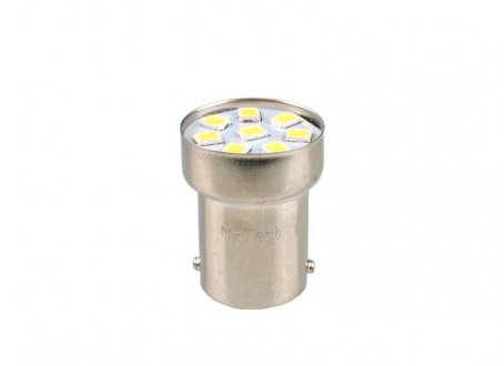 Лампочка Basic LED P21W (12 В, 1,2 Вт, тип гнізда: BA15S, Білий; для авто без CAN-Bus) M-TECH LB088W (фото 1)