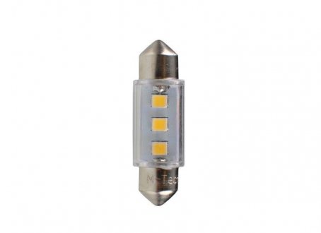 Фото автозапчастини лампочка Basic LED C5W (12 В, 0,5 Вт, тип гнізда: SV8,5-8, Білий; для авто без CAN-Bus) M-TECH LB090W