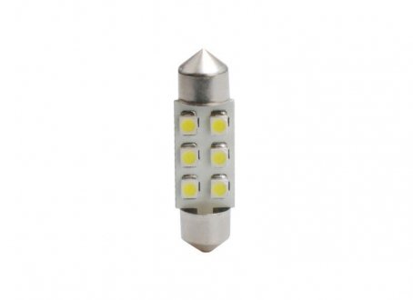Лампочка Heavy Duty LED C5W (24 В, 0,63 Вт, тип гнізда: SV8,5-8, синя; для авто без CAN-Bus) M-TECH LB928B