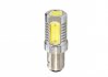 Лампочка Basic LED P21W (12 В, 6 Вт, тип гнезда: BA15S, Белый; для авто без CAN-Bus) M-TECH LBX501W (фото 1)