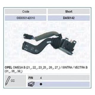 Выключатель на руле OPEL OMEGA B MAGNETI MARELLI 000050142010 (фото 1)