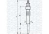 Фото автозапчастини свічка запалювання (ціна за 1шт) VOLVO S40 I, V40; HONDA CIVIC VI; RENAULT ESPACE III, LAGUNA I, MEGANE I, MEGANE I CLASSIC, MEGANE I COACH, MEGANE SCENIC, SAFRANE II 1.9D/2.0D/2.2D 11.93-08.03 MAGNETI MARELLI 062503901304 (фото 1)