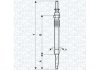 Фото автозапчастини свічка накалу BMW 7 (E65, E66, E67) 3.9D/4.4D 10.02-07.08 MAGNETI MARELLI 062900078304 (фото 1)