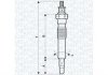 Фото автозапчасти свеча накал MAZDA 323 SV; OPEL ASTRA F, COMBO/MINIVAN, CORSA B, VECTRA A, VECTRA B 1.5D/1.6D/1.7D 03.90-10.01 MAGNETI MARELLI 062900092304 (фото 1)