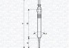 Фото автозапчастини свічка накалу BMW 3 (E46), 3 (E90), 3 (E91), 3 (F30, F80), 3 (F31), 3 GRAN TURISMO (F34), 4 (F32, F82), 4 (F33, F83), 4 GRAN COUPE (F36), 5 (F10), 5 (F11), 5 GRAN TURISMO (F07) 2.0D/3.0D 04.98- MAGNETI MARELLI 062900130304 (фото 1)