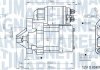 Фото автозапчастини стартер DACIA LOGAN, SANDERO; RENAULT CLIO I, CLIO II, KANGOO, KANGOO EXPRESS, MEGANE I, THALIA I 1.4/1.6/1.6CNG 01.91- MAGNETI MARELLI 063721186010 (фото 1)