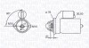 Фото автозапчастини стартер (12В, 2кВт) BMW 3 (E46), 5 (E60), 5 (E61), 7 (E65, E66, E67), X3 (E83), X5 (E53) 2.5D/3.0D 06.02-12.10 MAGNETI MARELLI 063721473010 (фото 1)