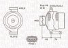 Фото автозапчасти alternator 12v ford mondeo iii 2.0 16v di/tddi/tdci 2000 -> szt MAGNETI MARELLI 063731638010 (фото 1)