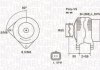 Фото автозапчасти alternator renault clio iii/megane ii/scenic 1.4/1.5 dci 2003 -> szt MAGNETI MARELLI 063731823010 (фото 1)