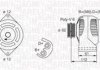 Фото автозапчастини генератор (14В, 105А) ALFA ROMEO 159; FIAT CROMA; OPEL ASTRA H, ASTRA H GTC, SIGNUM, VECTRA C, VECTRA C GTS, ZAFIRA B 1.9D 04.04- MAGNETI MARELLI 063731884010 (фото 1)