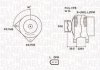 Фото автозапчасти alternator AUDI/SEAT/SKODA/VW 2.0FSI 180A MAGNETI MARELLI 063731912010 (фото 1)