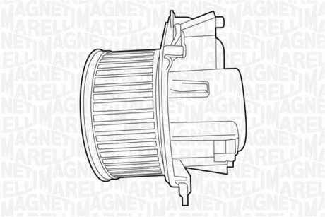 Фото автозапчасти электродвигатель, вентиляция салона MAGNETI MARELLI 069412525010