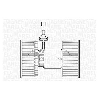Фото автозапчастини моторчик вентилятора (24В автомобілі з кліматизацією) IVECO STRALIS 02.02- MAGNETI MARELLI 069412534010