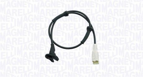 Датчик ABS передняя левая/правая CITROEN C4, C4 I; PEUGEOT 307 1.4-2.0D 08.00-04.12 MAGNETI MARELLI 172100035010