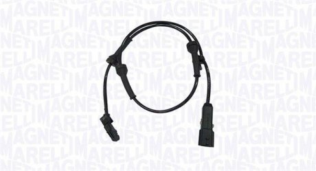 Датчик ABS передняя левая/правая RENAULT GRAND SCENIC II, MEGANE II, SCENIC II 1.4-2.0D 09.02- MAGNETI MARELLI 172100075010 (фото 1)