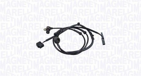 Датчик ABS с задней части левая AUDI A4 B6 1.6-4.2 11.00-03.09 MAGNETI MARELLI 172100125010