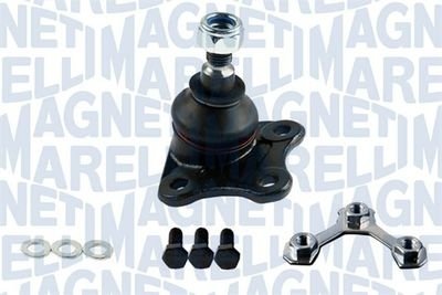 Шаровая опора правая (нижний) (14,9mm) AUDI A3; SEAT LEON, TOLEDO II; SKODA OCTAVIA I; Volkswagen BORA, GOLF IV, NEW BEETLE 1.4-3.2 09.96-12.13 MAGNETI MARELLI 301191617770 (фото 1)