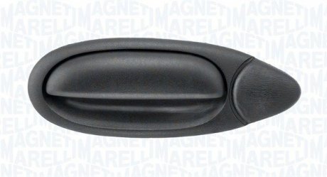Ручка дверей задня ліва (зовнішн, чорн) FIAT MULTIPLA 1.6/1.6CNG/1.9D 04.99-06.10 MAGNETI MARELLI 350105009300