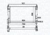 Фото автозапчастини радіатор двигуна FIAT DOBLO, DOBLO CARGO, GRANDE PUNTO, PUNTO, PUNTO EVO; OPEL CORSA D 1.3D/1.4/1.4CNG 10.05- MAGNETI MARELLI 350213151200 (фото 1)