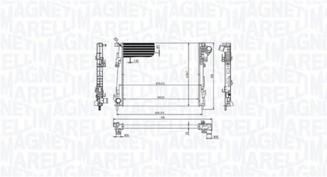 Фото автозапчасти chłodnica RENAULT TRAFIC II 2.0dCi MAGNETI MARELLI 350213213600