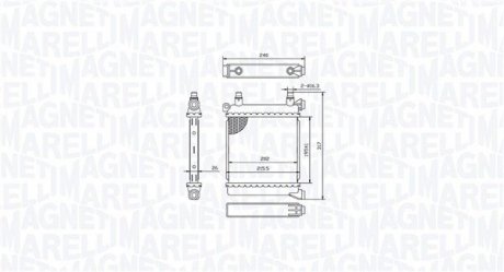 Фото автозапчасти chłodnica BMW X1 (F48) sDrive 1.8i MAGNETI MARELLI 350213214500