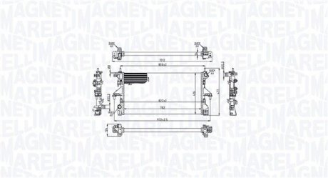 Фото автозапчасти chłodnica FIAT DUCATO 250, 290 150D MAGNETI MARELLI 350213215200