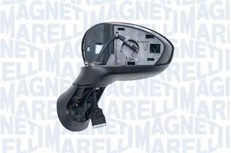 Наружное зеркало заднего вида левая (электрическое, выпуклое, хром) FIAT GRANDE MAGNETI MARELLI 350314027180
