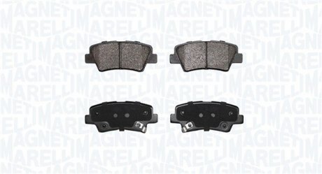 Колодки тормозные (задние) Hyundai Elantra/Sonata/Tucson/i40 04- MAGNETI MARELLI 363916060852