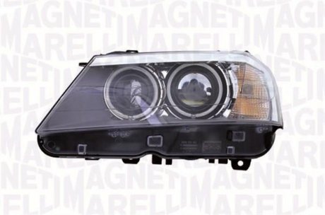 Фара левая (D2S/LED, с моторчиком, би-ксенон) BMW X3 (F25) -04.14 MAGNETI MARELLI 710815029039