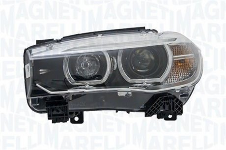 Фара ліва (D1S/H7/LED, автоматична, бі-ксенон, колір повороту: помаранчевий) BMW X5 (F15, F85), X6 (F16, F86) BMW 07.13- MAGNETI MARELLI 710815029055