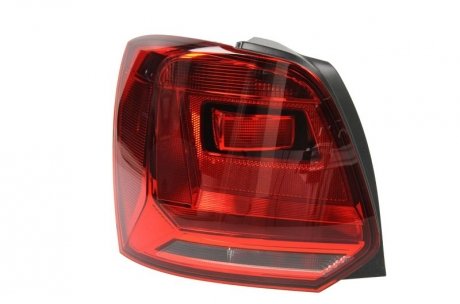 Задний фонарь левая (H21W/P21W/PY21W/W16W, цвет поворота красный, цвет стекла белый/красный, свет противотуманных фар) Volkswagen POLO V 6R 06.09-05.14 MAGNETI MARELLI 714000028730