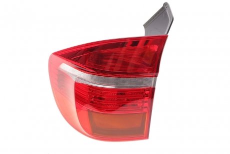 Задний фонарь левая (наружный, P21W/W16W, цвет поворота белый, цвет стекла красный, светло заднего хода) BMW X5 E70 02.07-04.10 MAGNETI MARELLI 714021890702