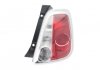 Задній ліхтар права (P21W/PY21W/RY10W, колір повороту білий, колір скла червон, світло заднього ходу, рамка хром) FIAT 500 01.07-08.15 MAGNETI MARELLI 714027040884 (фото 2)