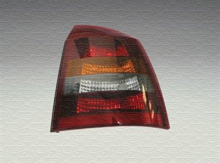 Задний фонарь левая (цвет стекла дымчатый, свет противотуманных фар, светло заднего хода) OPEL ASTRA G Хэтчбек 02.98-12.09 MAGNETI MARELLI 714029051731 (фото 1)