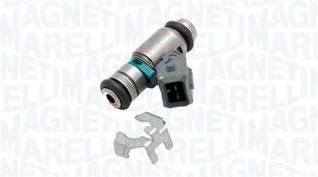 Фото автозапчасти топливный инжектор RENAULT CLIO II, LAGUNA I, MEGANE I, MEGANE I CLASSIC, MEGANE SCENIC, SCENIC I, THALIA I 1.4/1.6/1.6LPG 11.97-02.09 MAGNETI MARELLI 805501026020 (фото 1)