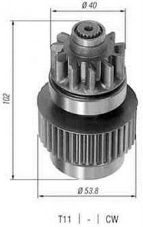 Фото автозапчастини бендикс стартера MAGNETI MARELLI 940113020300 (фото 1)