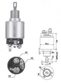 Фото автозапчастини соленоїд стартера MAGNETI MARELLI 940113050558